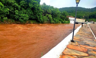 Alerta Laranja foi emitido para a Cidade de Goiás devido ao risco de transbordamento do Rio Vermelho. Outras 132 cidades goianas também estão em risco