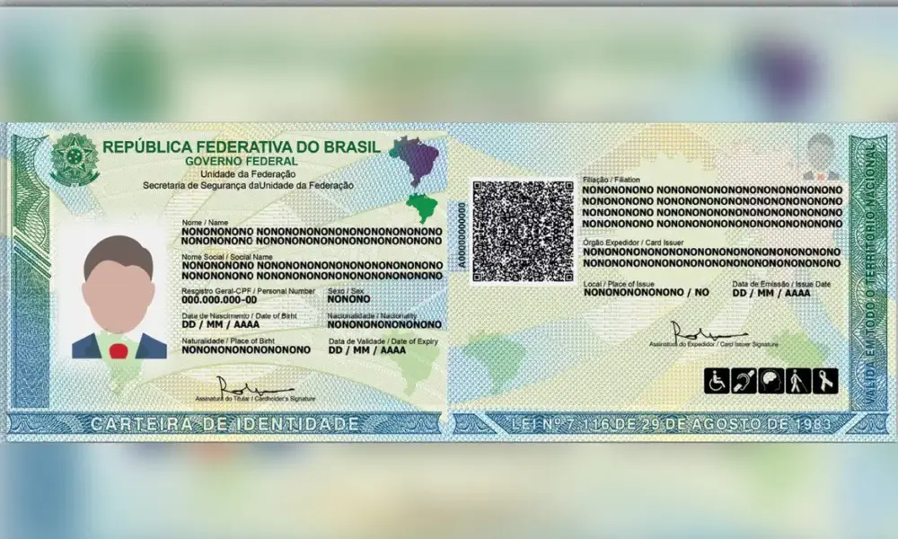 Até 2032, o RG será substituído pela Carteira de Identidade Nacional (CIN), que trará mais segurança, tecnologia e será válida para viagens no Mercosul